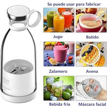 Mini licuadora de vaso portátil